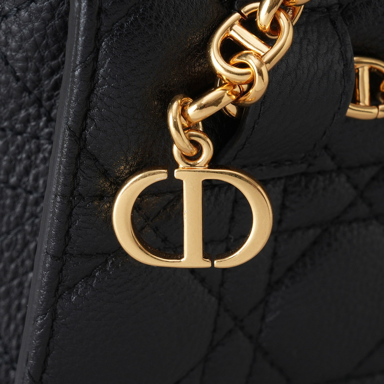CHRISTIAN DIOR(USED)디올 S5091 카로 체인 벨트 파우치